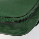 LOUIS VUITTON Epi Saint Cloud GM Shoulder Bag Green M52194 LV Auth 122324-17