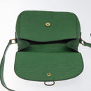 LOUIS VUITTON Epi Saint Cloud GM Shoulder Bag Green M52194 LV Auth 122324-19