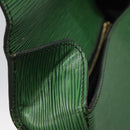 LOUIS VUITTON Epi Saint Cloud GM Shoulder Bag Green M52194 LV Auth 122324-9