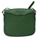 LOUIS VUITTON Epi Saint Cloud GM Shoulder Bag Green M52194 LV Auth 122324-2