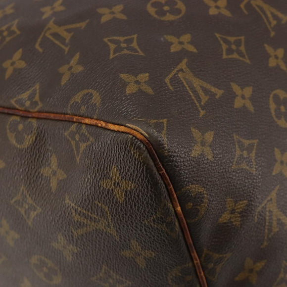 LOUIS VUITTON Monogram Keepall 55 Boston Bag M41424 LV Auth 122337