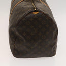 LOUIS VUITTON Monogram Keepall 55 Boston Bag M41424 LV Auth 122337-4