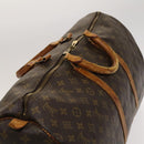LOUIS VUITTON Monogram Keepall 55 Boston Bag M41424 LV Auth 122337-6