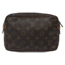 LOUIS VUITTON Monogram Compiegne 23 Clutch Bag M51847 LV Auth 122340-2