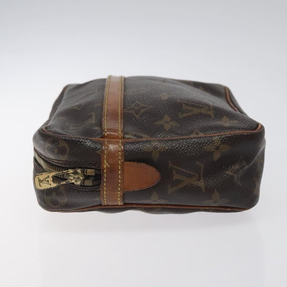 LOUIS VUITTON Monogram Compiegne 23 Clutch Bag M51847 LV Auth 122340