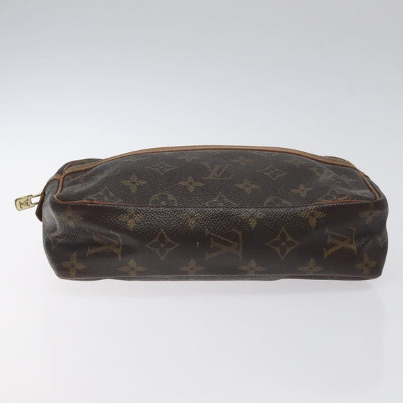LOUIS VUITTON Monogram Compiegne 23 Clutch Bag M51847 LV Auth 122340