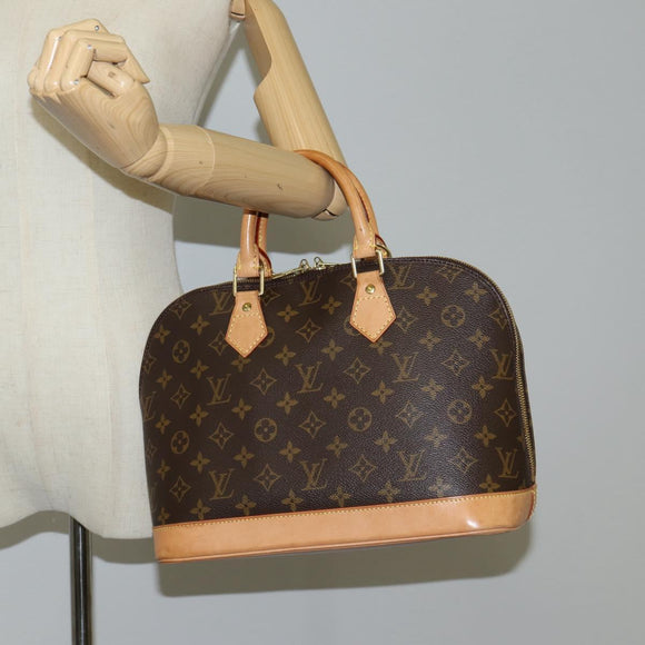 LOUIS VUITTON Monogram Alma Hand Bag M51130 LV Auth 122365V