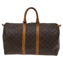 LOUIS VUITTON Monogram Keepall 45 Boston Bag M41428 LV Auth 122366-2