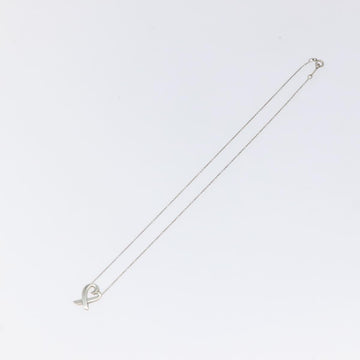 TIFFANY&Co. Loving Heart Necklace Ag925 Silver Auth 122404 - 0