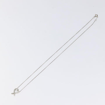 TIFFANY&Co. Loving Heart Necklace Ag925 Silver Auth 122405 - 0