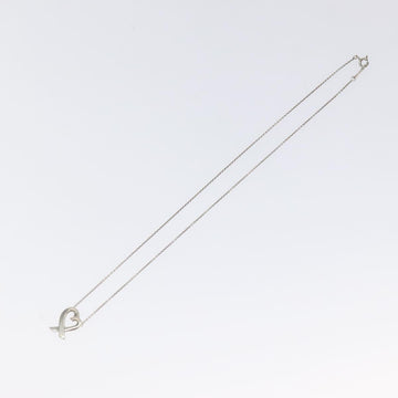 TIFFANY&Co. Loving Heart Necklace Ag925 Silver Auth 122406 - 0