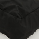 BOTTEGA VENETA Hand Bag Nylon Black Silver Auth 122411-14