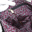 BOTTEGA VENETA Hand Bag Nylon Black Silver Auth 122411-18