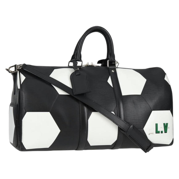 LOUIS VUITTON Epi Keepall Bandouliere 50 Bag World Cup Only M52187 Auth 122421A