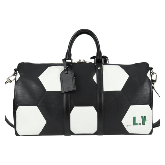 LOUIS VUITTON Epi Keepall Bandouliere 50 Bag World Cup Only M52187 Auth 122421A