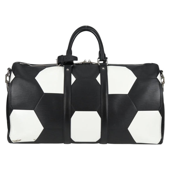 LOUIS VUITTON Epi Keepall Bandouliere 50 Bag World Cup Only M52187 Auth 122421A