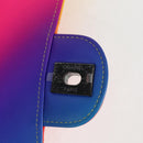 CHANEL Matelasse Chain Shoulder Bag Lamb Skin Rainbow CC Auth 122426SM-9