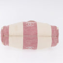 CHANEL Handtasche Canvas Beige Gold CC Auth 122428V-8