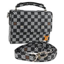 LOUIS VUITTON Damier Distorted Flap Soft Trunk Messenger Bag N50032 Auth 122429M-1