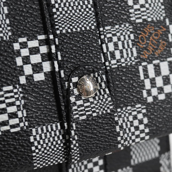 LOUIS VUITTON Damier Distorted Flap Soft Trunk Messenger Bag N50032 Auth 122429M