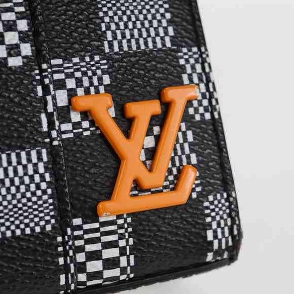 LOUIS VUITTON Damier Distorted Flap Soft Trunk Messenger Bag N50032 Auth 122429M