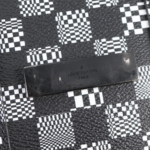 LOUIS VUITTON Damier Distorted Flap Soft Trunk Messenger Bag N50032 Auth 122429M