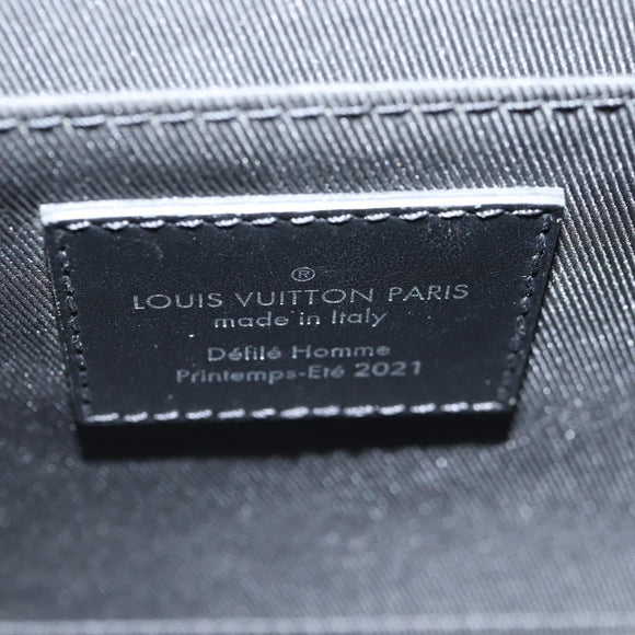 LOUIS VUITTON Damier Distorted Flap Soft Trunk Messenger Bag N50032 Auth 122429M