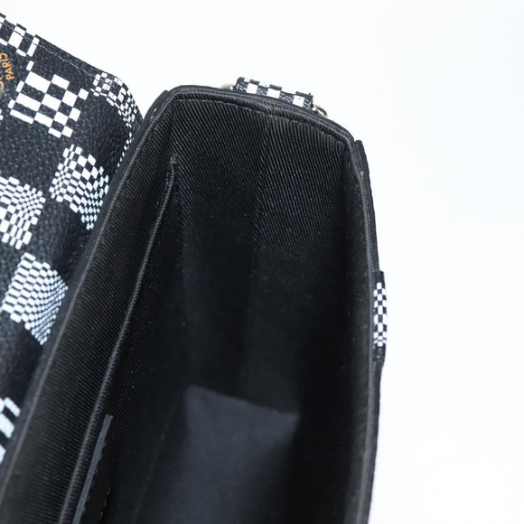 LOUIS VUITTON Damier Distorted Flap Soft Trunk Messenger Bag N50032 Auth 122429M