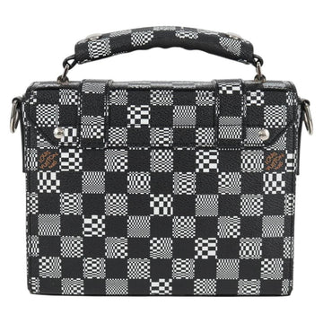 LOUIS VUITTON Damier Distorted Flap Soft Trunk Messenger Bag N50032 Auth 122429M - 0