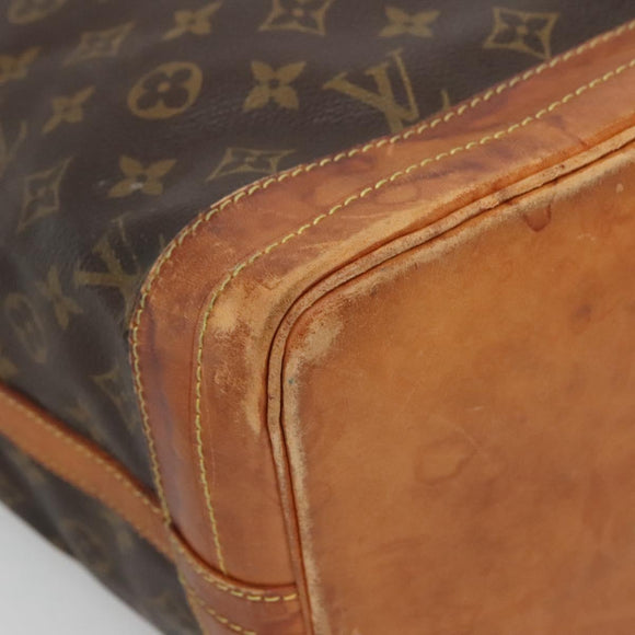 LOUIS VUITTON Monogram Noe Shoulder Bag M42224 LV Auth 122479