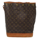 LOUIS VUITTON Monogram Noe Shoulder Bag M42224 LV Auth 122479-2