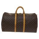 LOUIS VUITTON Monogram Keepall 60 Boston Bag M41422 LV Auth 122488-13