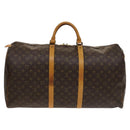 LOUIS VUITTON Monogram Keepall 60 Boston Bag M41422 LV Auth 122488-2