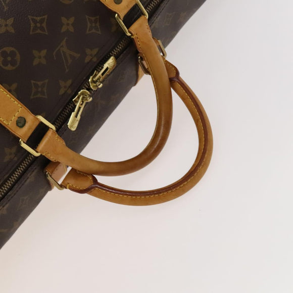 LOUIS VUITTON Monogram Keepall 60 Boston Bag M41422 LV Auth 122488