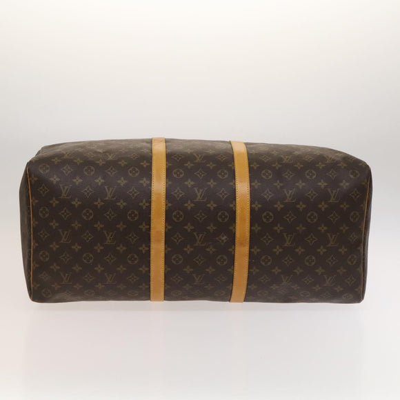 LOUIS VUITTON Monogram Keepall 60 Boston Bag M41422 LV Auth 122488