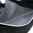 CHANEL Chain Tote Bag Cotton Black Gold CC Auth 122490-21