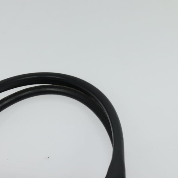 Christian Dior Trotter Canvas Hand Bag Navy Gold Auth 122491