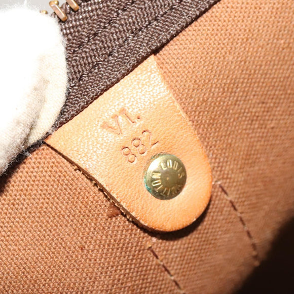 LOUIS VUITTON Monogram Keepall 50 Boston Bag M41426 LV Auth 122502