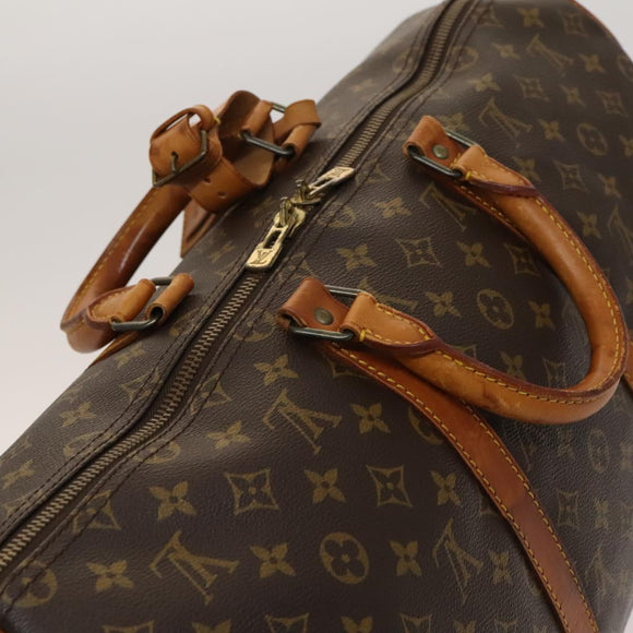 LOUIS VUITTON Monogram Keepall 50 Boston Bag M41426 LV Auth 122502