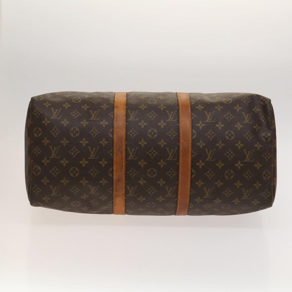 LOUIS VUITTON Monogram Keepall 50 Boston Bag M41426 LV Auth 122502