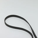 Christian Dior Trotter Canvas Shoulder Bag Navy Gold Auth 122509-8