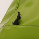 GUCCI Bamboo Body Bag Patent leather Green Auth 122510-9