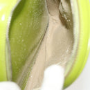 GUCCI Bamboo Body Bag Patent leather Green Auth 122510-22