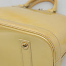 LOUIS VUITTON Monogram Vernis Alma PM Handtas Broncorail M91445 LV Auth 122513-16