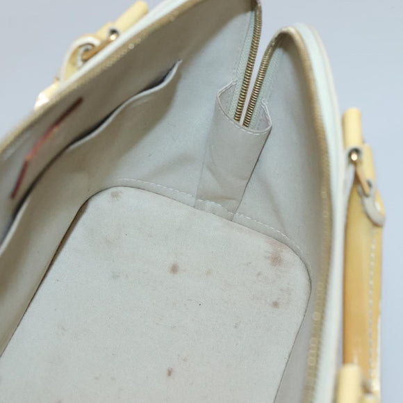 LOUIS VUITTON Monogram Vernis Alma PM Handtas Broncorail M91445 LV Auth 122513