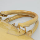 LOUIS VUITTON Monogram Vernis Alma PM Handtas Broncorail M91445 LV Auth 122513-8