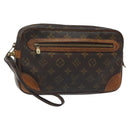 LOUIS VUITTON Monogram Marly Dragonne GM Clutch Bag M51825 LV Auth 122560-1
