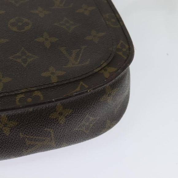 LOUIS VUITTON Monogram Saint Cloud GM Shoulder Bag M51242 LV Auth 122565