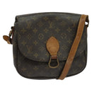 LOUIS VUITTON Monogram Saint Cloud GM Shoulder Bag M51242 LV Auth 122565-1