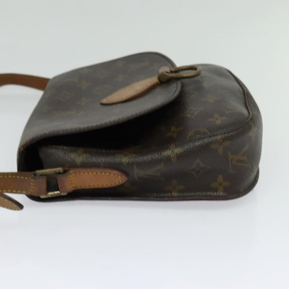 LOUIS VUITTON Monogram Saint Cloud GM Shoulder Bag M51242 LV Auth 122565